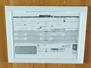 Multi-Page Wall Frame for A4 Sheets