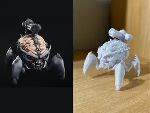 Doom Arachnotron - Toy - Doom The Dark Ages