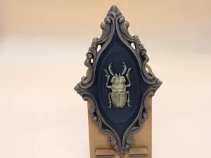 Barockes Käfer-Wandornament