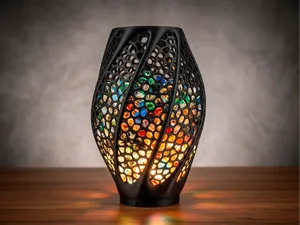 Voronoi "Poops" Lamp