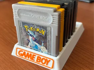 Game Boy Cartridge Holder/Stand (GB, GBC & GBA)