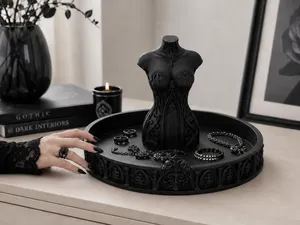 Goth Corset Mannequin Jewelry Tray