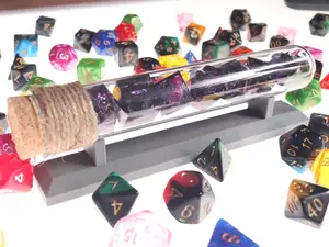 Chessex Dice Tube Display Stand Horizontal