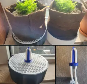 Wicking-reservoir/ Wicking-pot for grow bag