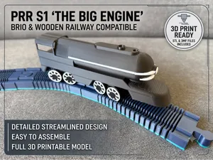 PRR S1 Steam Locomotive (Brio/IKEA/Lillabo)
