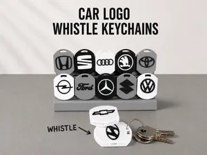 Car Whistle Keychains |VW BMW Audi Mercedes Toyota