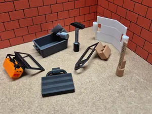 Werkzeuge für:  "Brick Man Arbeiter"