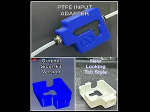 PTFE input interface for Elegoo Centauri Carbon