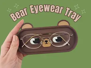 Bear Eyewear Tray - Cute glasses holder