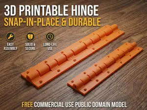 Easy Snap-In Hinge - Public Domain