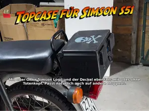 Topcase for Mopped - abschließbar !