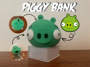 Angry Bird Minion Piggy Bank