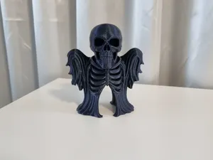 winged skeleton
