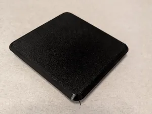80x80 profile cap for sliding gate.