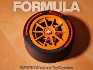 Formula Tire & Wheel Storage Bin