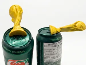 World Cup Trophy Can Opener + Keychain