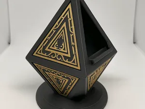 Galactic Holocron Phone Stand/organizer- star wars