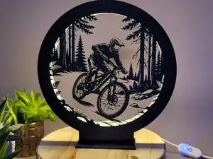 MTB Ring Lampe, leuchte Licht Mountainbike Bike 