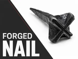Decorative Forged Nail - LARP Prop