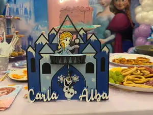 Letrero nombre personalizado: Frozen