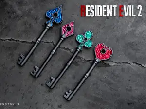 Resident Evil 2 clef du commissariat