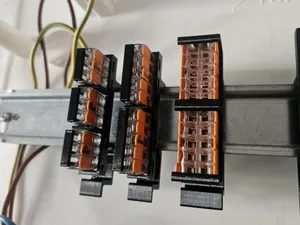 WAGO holder 3x3 2x5 2x10 for DIN-Rail
