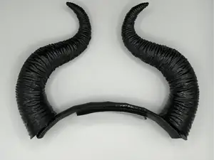 Maleficent horns - Headset attachment(VELCRO-TAPE)