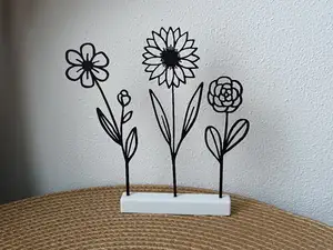 Flowers in a stand