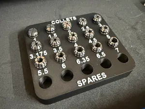 ER11 CNC Collet Organiser Holder