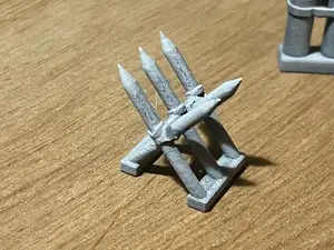 miniature barricade 1 dnd