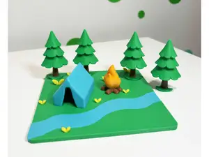 Let's go camping (diorama kit)
