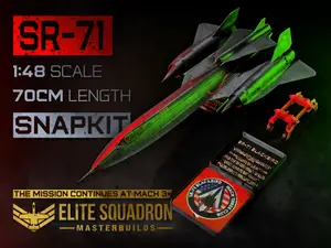 SR-71 Blackbird - MasterBuilds - SnapKit