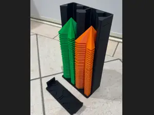 Pyramid Spacer Storage Rack