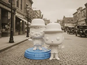 Laurel and Hardy Chibis