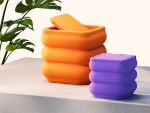 Bumpy Trash Can