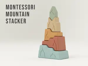 Montessori Mountain Stacker