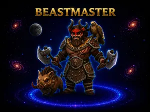 DOTA 2 BEASTMASTER CHIBI STYLE