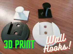 Wall Hook with hidden screws