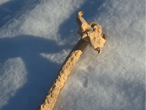 Ceremonial Dark fantasy Scepter Mace