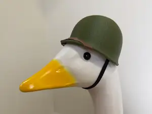 M1 Helmet for Porch Goose