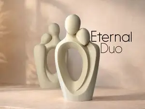 Eternal Duo - Love Sculpture