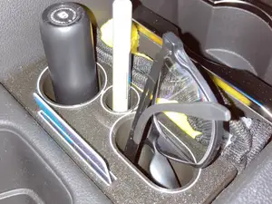 Renault Megane Scenic eTech Console Storage