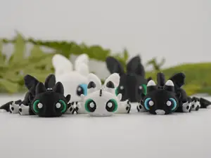 Flexi Night Light Dragons Articulated Desk Pets