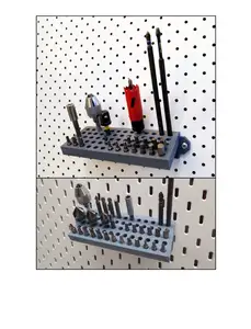 Hex Bit Holder for 65 Bits (Skadis or Screw Mount)