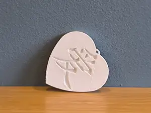 Geometric Chinese Heart Ornament - Love & Harmony