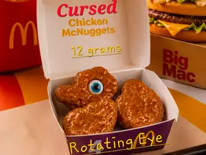 cursed chicken nugget