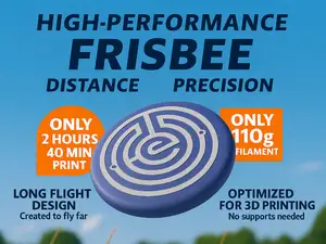 HIGH PERFORMANCE FRISBEE
