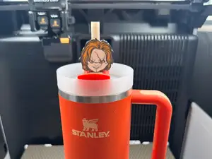 Chucky Straw Topper