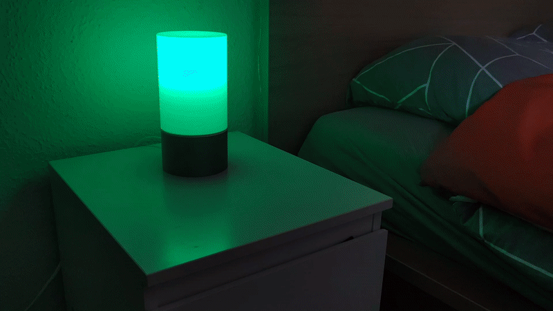 Minimal Bedside LED Lamp (E27 Bulb)