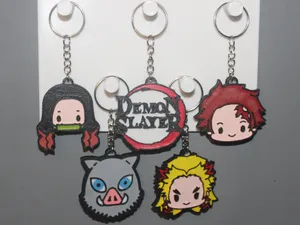 Porte clé Demon Slayer lot de 5